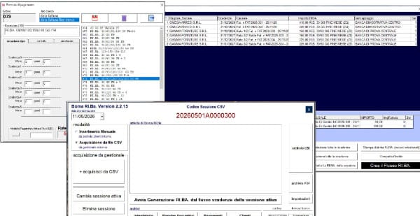 Boma RI.BA. — software ricevute bancarie