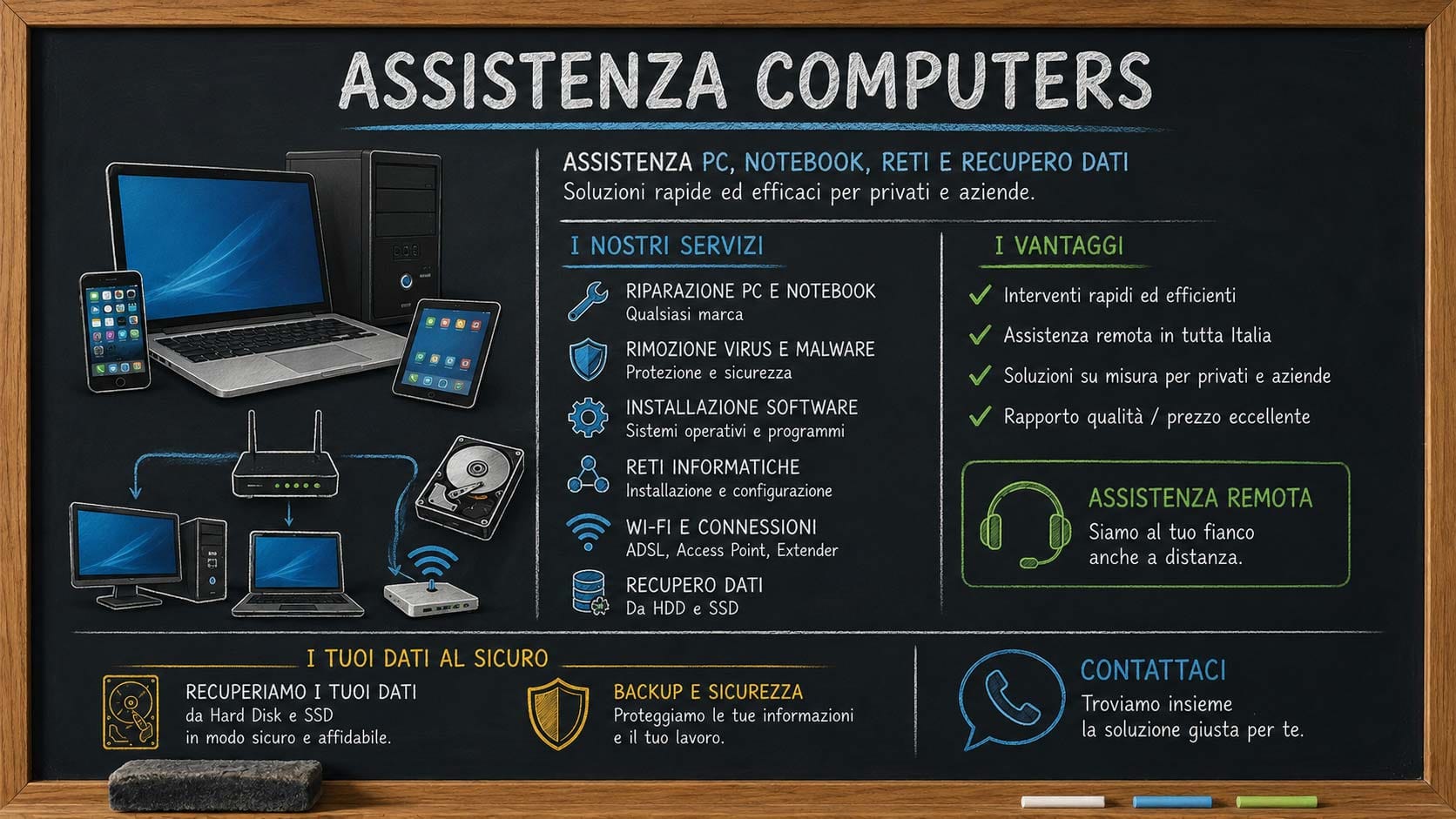 Assistenza informatica — BS Assistenza Computers Agliana