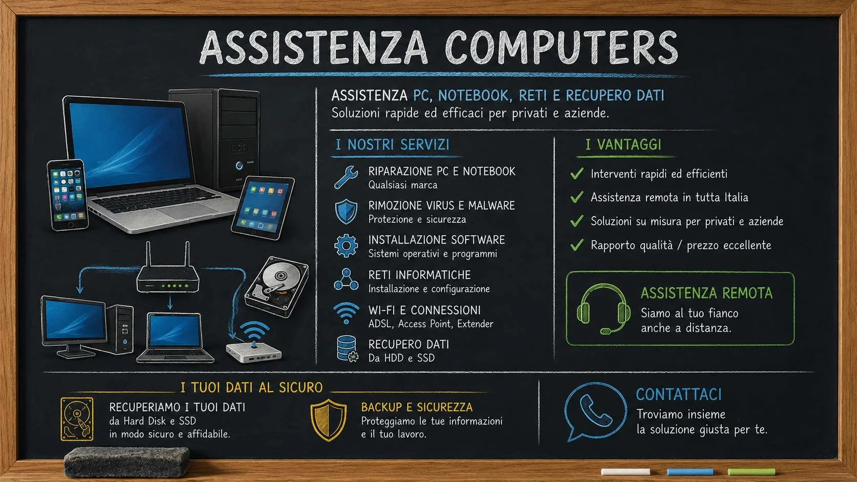 Assistenza informatica — BS Assistenza Computers Agliana